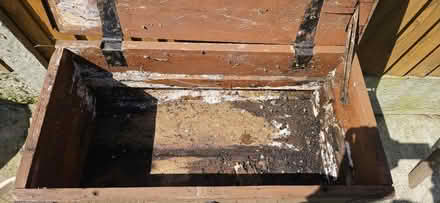 Photo of free Old Wooden Chest (CT8) #2