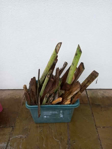 Photo of free Wood from old bench/arbour (Old Road OX3) #1