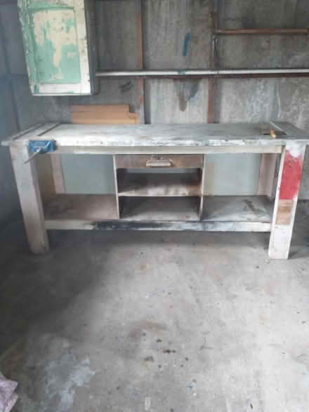 Photo of free Solid hand made work bench (Scale Hall LA1) #1