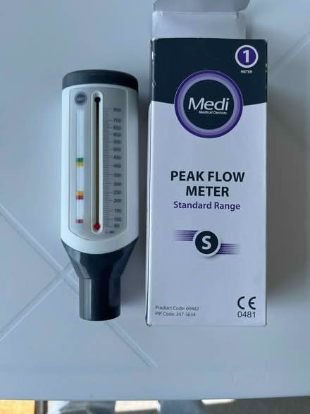 Photo of free Peak Flow Meter brand new unused (Lewes Nevill area) #1