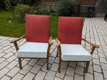 Photo of free 2 Chairs - Upholstery project (Grove Park SE9) #1
