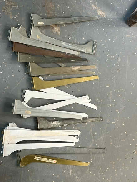 Photo of free Various Shelving (Feet of a Clay in Brookline MA) #1