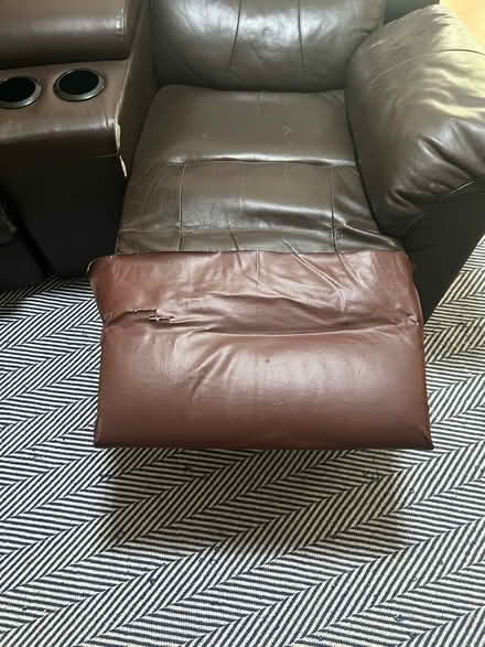 Photo of free Reclining sofa with storage (East side)