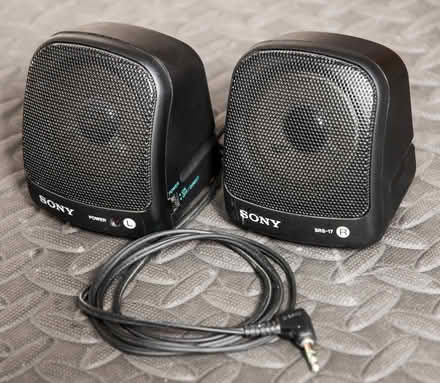 Photo of free Desktop Sony Speakers (East Horsley) #1