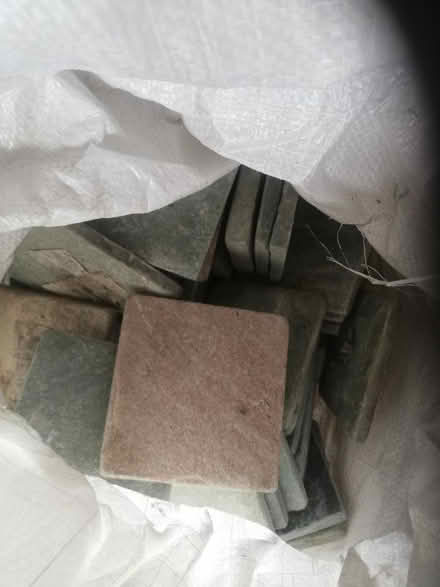 Photo of free Bag of 10 x 10cm stone tiles (Clitheroe BB7) #2