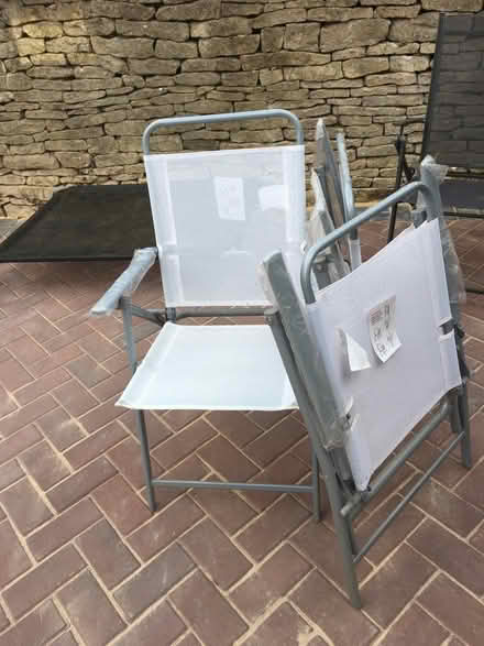 Photo of free Garden table chairs (Tadmarton) #2