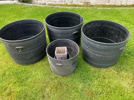 Photo of free Large and other garden pots (Little Clacton CO16) #1