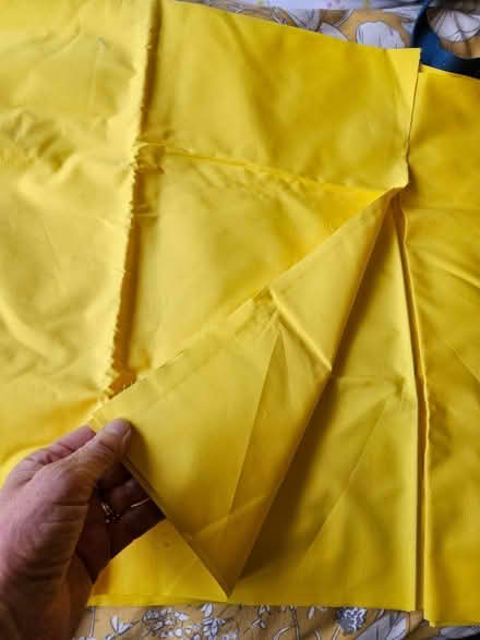 Photo of free Yellow cotton from Liberty's, unused (Warwick CV34) #3