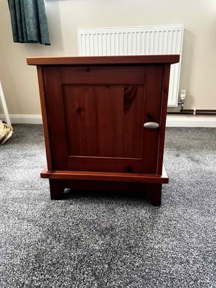 Photo of free Pine Bedside Cabinet (Oulton NR32) #2