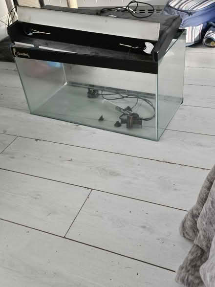 Photo of free Small tank with hood (SM6) #1