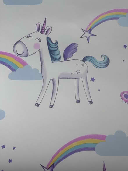 Photo of free One roll unicorn wallpaper (Nr East Grinstead) #2