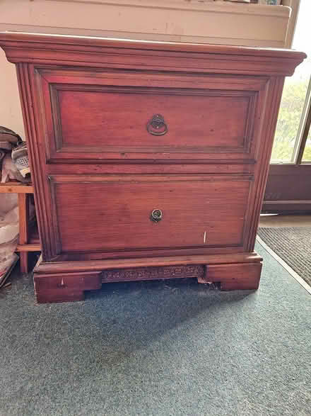 Photo of free 2 small 2-drawer chests (Leslieville) #1