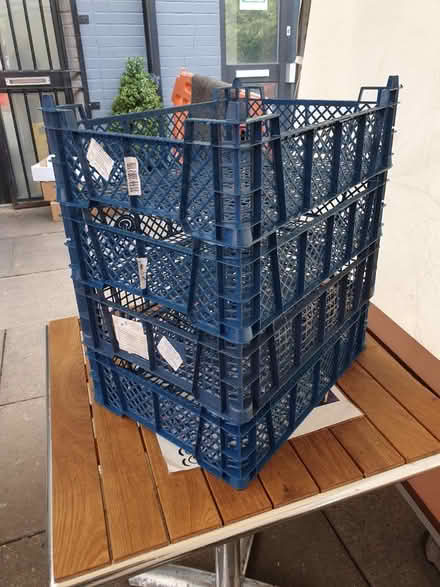 Photo of free 4x plastic stacking bixes (SE14) #1