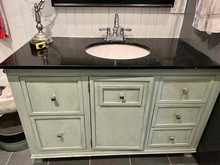 Photo of free Bathroom counter top with sink (Dundas West location) #1