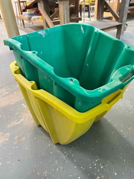 Photo of free Large Storage Buckets (Feet of a Clay in Brookline MA) #3