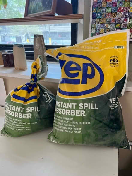 Photo of free Instant Spill Absorber (Feet of a Clay in Brookline MA) #2