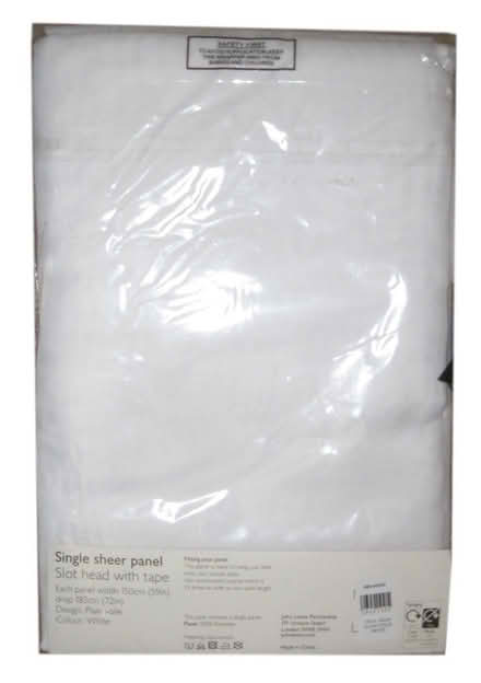 Photo of free Sheer privacy curtain (Sutton St Edmund) #1
