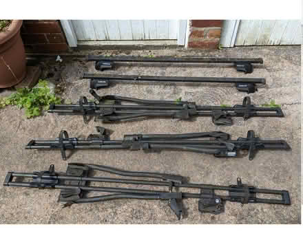Photo of free Bike roof carrier - 3 bikes. Rusty!- needs TLC (Marple SK6) #1
