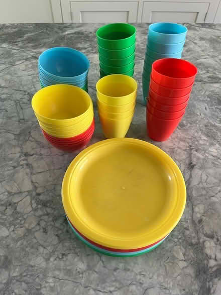 Photo of free Children’s party/picnic plates etc (Middle Barton OX7) #1