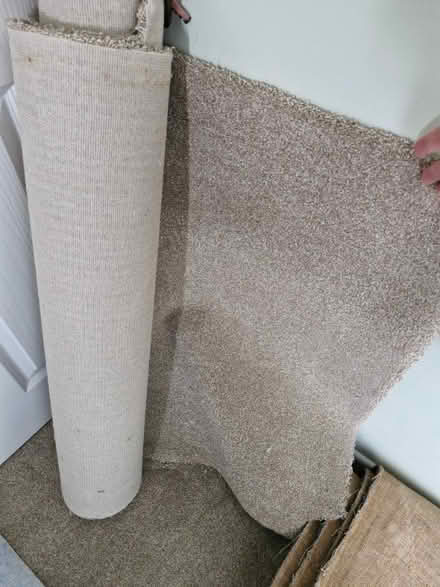 Photo of free Strip of beige carpet - excellent condition (Standerwick BA11) #1