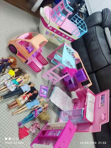 Photo of free Barbie with accessories (Surbiton KT6) #1