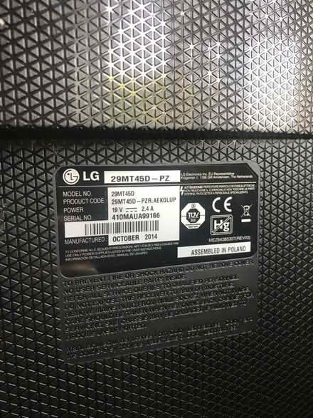 Photo of free 29” lg tv (Abraham Heights LA1) #4