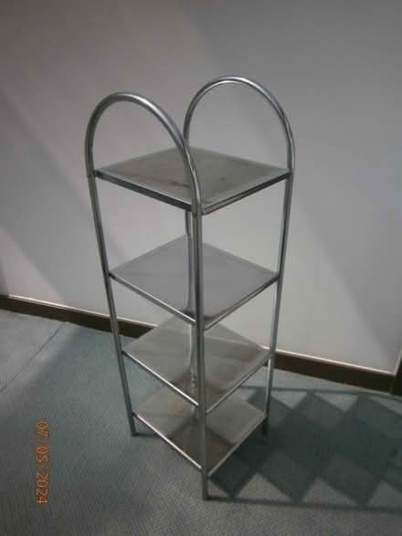 Photo of free Chrome shelving unit (Denham UB9) #1