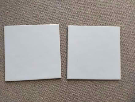 Photo of free Two white tiles (Letchworth SG6) #1