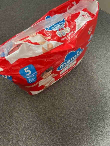 Photo of free Baby nappies size 5 (Fallowfield M14 Princess Road) #2