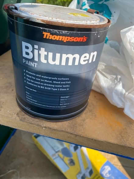 Photo of free Bitumen tin (Kimpton, SG4) #1