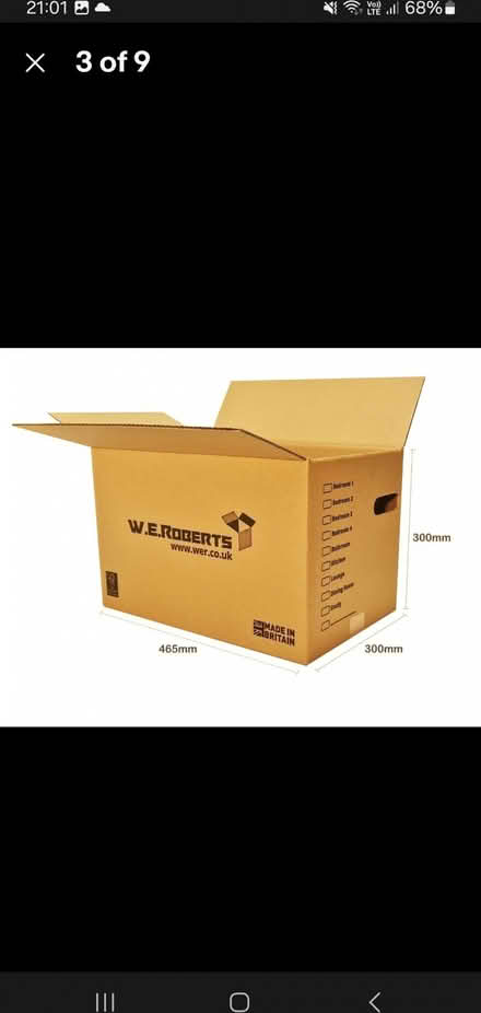 Photo of free Pack of 5 large cardboard moving boxes (Stepney E1) #1