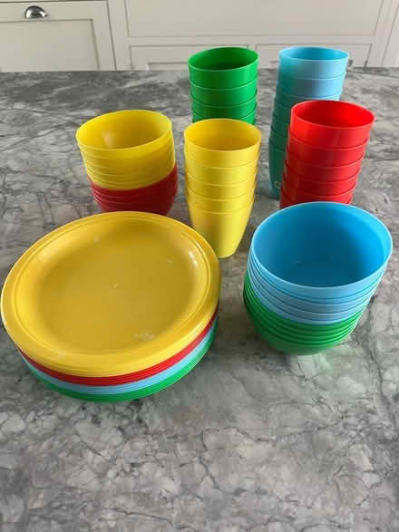 Photo of free Children’s party/picnic plates etc (Middle Barton OX7) #2