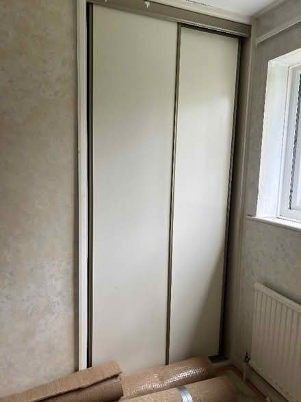 Photo of free Wardrobe sliding doors and track (GU14) #2