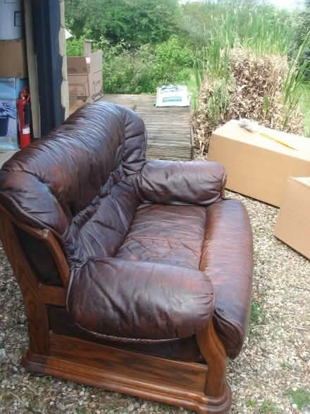 Photo of free Sofa & Pouffe (CT5) #3