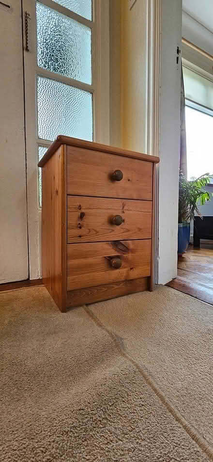Photo of free Bedside locker and upright locker (Booterstown) #1