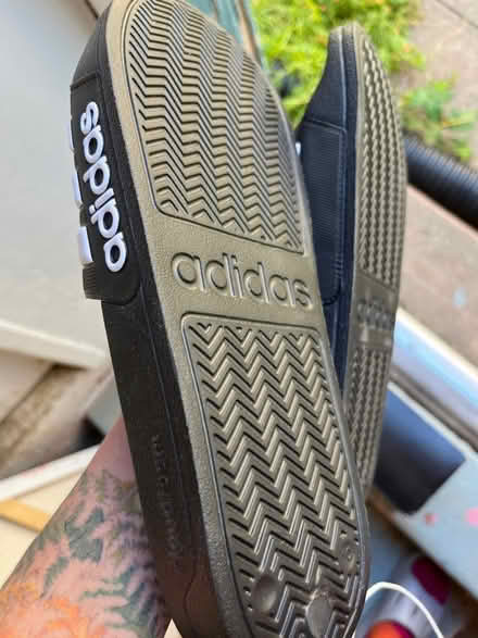Photo of free Men’s Size 10 Adidas Shower Slides (Maxwell Park) #2