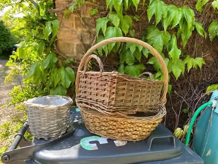 Photo of free Plastic lined baskets (High Wycombe HP10) #1