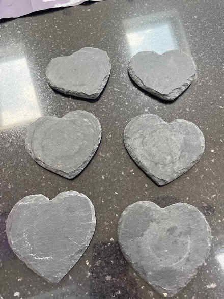 Photo of free Heart shaped coasters (Strawberry Hill TW11) #1