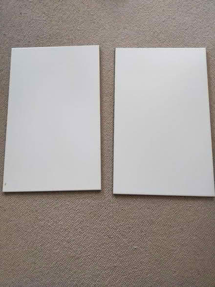 Photo of free Two matching white tiles (Letchworth SG6) #1