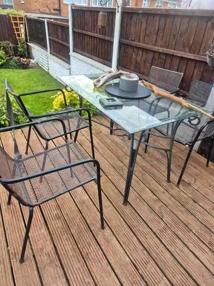 Photo of free Table and chairs (Noctorum CH43) #2