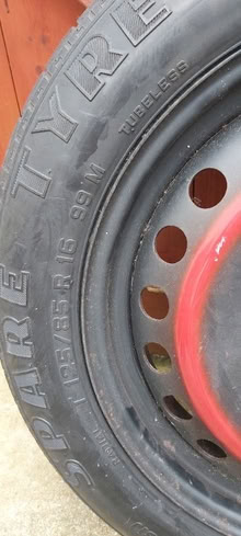 Photo of free Spare tyre (Mytchett GU16) #1
