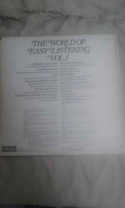 Photo of free LP The World Of Easy Listening Vol.5 (Wrose BD18) #2