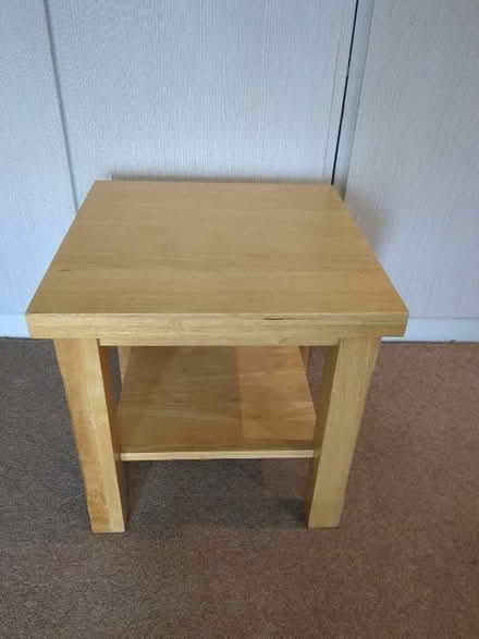Photo of free Solid Oak Side Table (Horsell GU21) #1