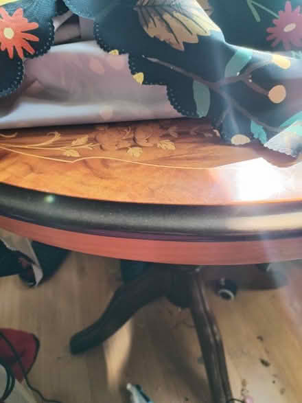 Photo of free round dining table (Hampden Park BN22) #1