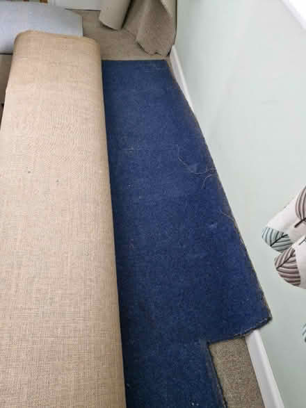 Photo of free Blue carpet and underlay (Standerwick BA11) #1