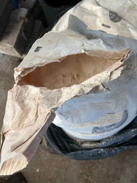 Photo of free Pozzolan clay, big bag (c.20kg, opened but ok) (Cathcart G44) #1