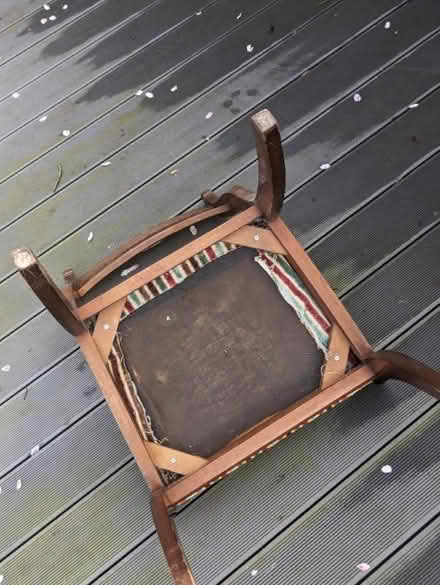 Photo of free Set of six dining chairs (Odd Down) #3