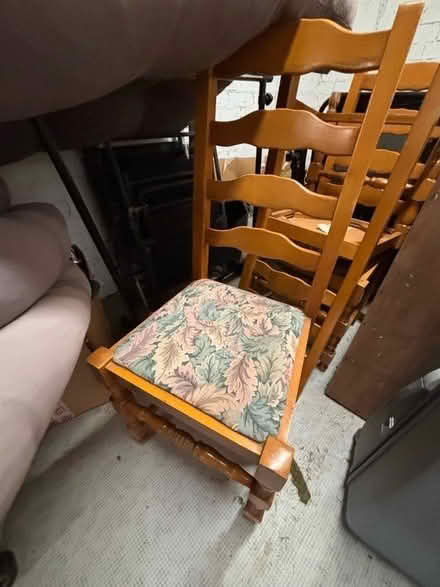 Photo of free X3 dining chairs (Swillington, LS26) #1
