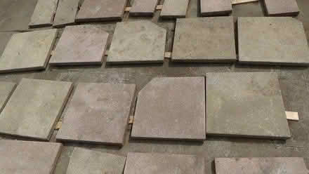 Photo of free Square Paving Slabs Red/Buff (S8 Lowedges) #2