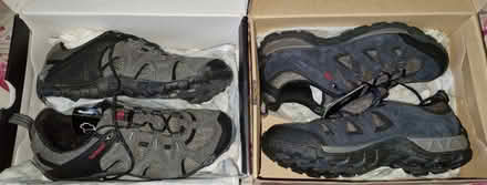 Photo of free 2 pairs hiking shoes, unused. (Addiscombe CR0) #1